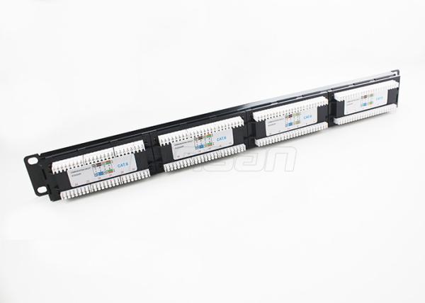 OEM Network Cable Assembly UTP 24 port cat6 patch panel RJ45 8 in 1 Station ID Modular