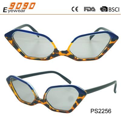 Special cat eye sunglasses with 100% UV protection lens,suitable for women and men