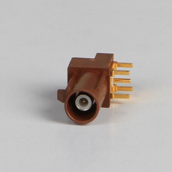 Post Terminal PCB Mount Fakra Connector Male 4 Stud For Analog Radio 335V