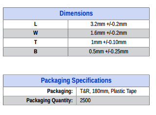 Kemet SMD Auto X7R Ceramic Chip Tantalum Capacitor 0.068 UF C1206C683KARACAUTO