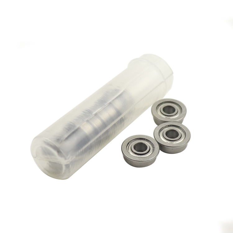 Шарикоподшипник 4x7x8.2x2.5mm F74ZZ паза фланца хромовой стали глубокий