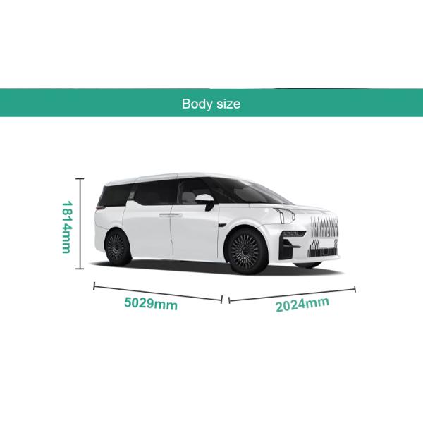 686Nm Maximum Torque 4.5S Acceleration ZEEKR 009 Dual Motor 822km Endurance Energy Electric Car for Your Requirements