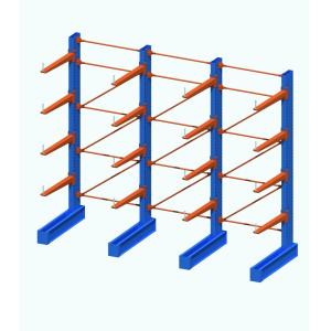 Multi Tier Structure Warehouse Cantilever Racking Boltless Assembly Custom Capacity