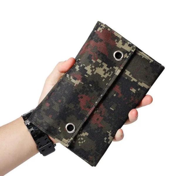 Waterproof Portable Folding Solar Panels Mini 15W USB For Cell Phone Battery