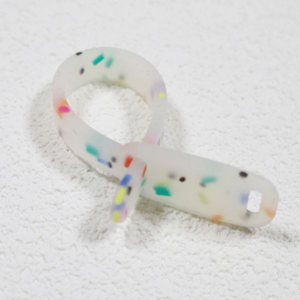 Silicone Tie-Dye Cable Ties – Reusable Elastic Cord Organizers for Bags & Daily Use