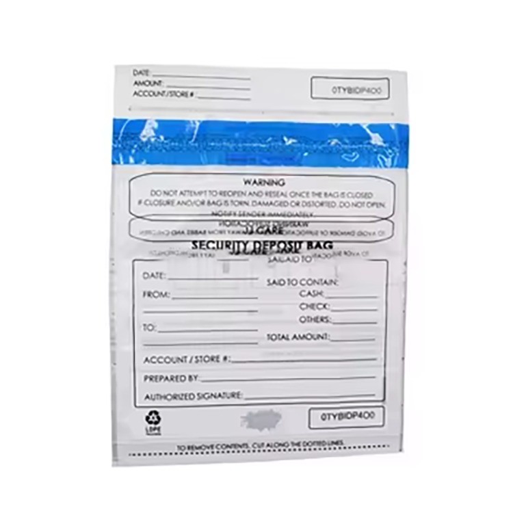 Waterproof Security Bag for Confidential Documents with Tamper-evident Features and Durable Locking System