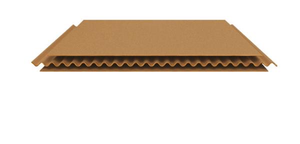 Boîte d'emballage de fruits en carton ondulé recyclable personnalisé de 3 mm d'épaisseur pour aliments