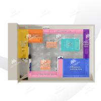 10-KLYLS Mamá y Bebé Tienda de Zonificación con Klein estilo azul