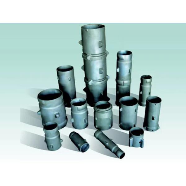 Tube gris de carbure de silicium de couleur, SIC tube iSiC/résistant aux chocs