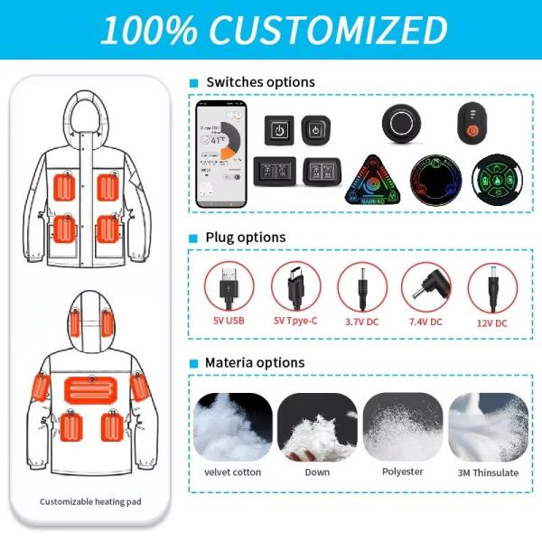 Vêtement de circulation de refroidissement de ventilateur de climatisation Vêtement pour le travail Vêtement de refroidissement pour le travail Vêtement de refroidissement