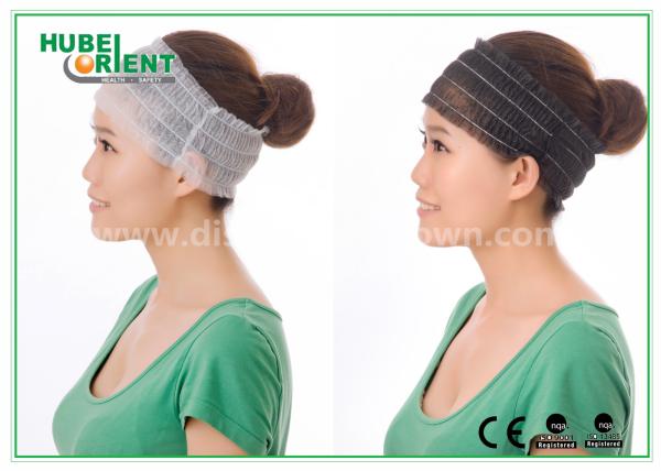 Elastic Polypropylene Disposable Hair Bands For Ladies Breathable And Comfortable