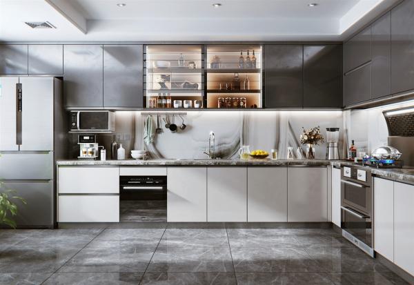 Meubles d'intérieur de luxe modernes Armoires de cuisine