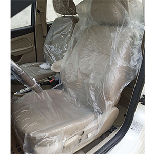Disposable Seat Covers, Car Universal Plastic Seat Covers for Airplane Seats, Salon Chairs, Restaurant Seats