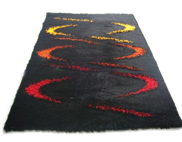 Twine Shining Polyester Silk Shaggy Carpet Made in China Rug
