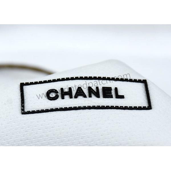 Black Luggage Backpack Silicone Heat Transfer Logo OEKO-TEX 100