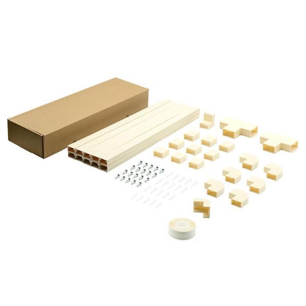 Gaine en PVC en gros pour câble, Gaine en plastique PVC pour câble, Goulotte en PVC, Profilés de conduits en PVC, Personnalisé