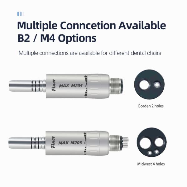 Turbina de ar de pulverização interna Motor de ar Dental de mão Micromotor 4000rpm