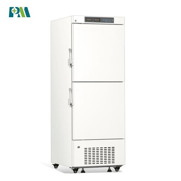 da verticalidade dobro da câmara das gavetas 358L 12 refrigerador biomedicável do congelador da baixa temperatura para o armário de armazenamento vacinal