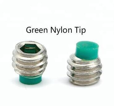 Plastic Nylon Tip Hex Socket Grub Screw Set 6h Tolerance 8.8 Grade ISO10664