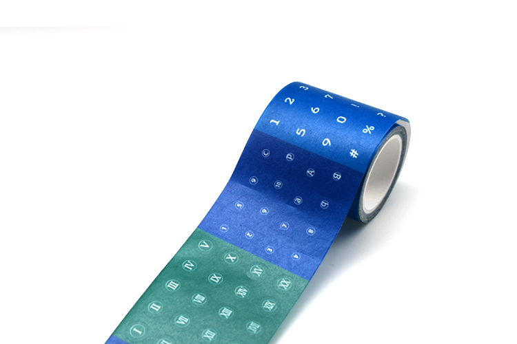 Римские цифры печатая Diy пакуя ленту бумаги Washi