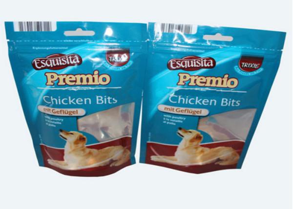 Food Grade  Zipper Lock Bags 500g 1kg Laminated Material For Protein Powder