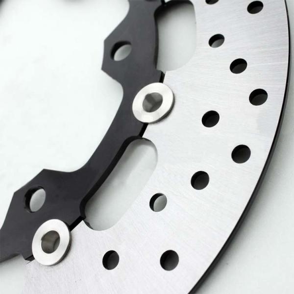 Customized Front 300mm Brake Disc for Hyosung GV 650 Aquilia in Natural Color Black