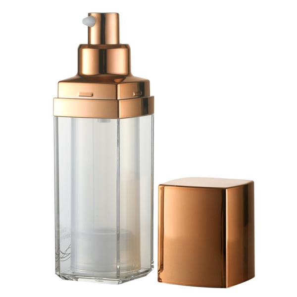 JL-AB208 15ml 30ml 50ml SAN / PP Airless Pump Bottles For Cosmetics