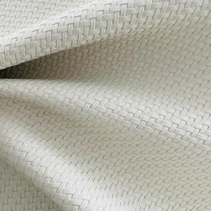 Economic And Effective Woven PVC Leather Custom Textured Upholstery For Hotels
