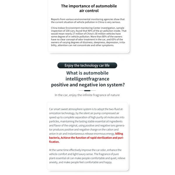 Система благоуханием автомобиля эфирного масла для магазина 4S/фабрики двигателя