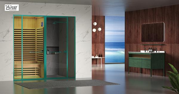 Factory Supply Dry Solid Wood Wet Steam Sauna Room