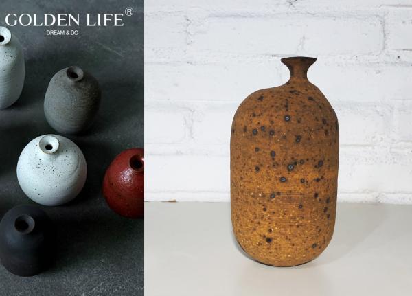 Hand-made Ceramic Flower Pot Suitable for Living Room/Room/Balcony/Office/Desktop Decoration