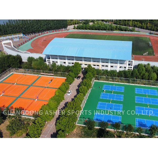 Поверхности баскетбольной площадки SPU, крытая толщина материала 3mm баскетбольной площадки