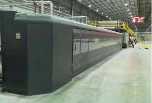 linha de produção de cartão ondulado 300M/min de 180mm para o cartão dobro da