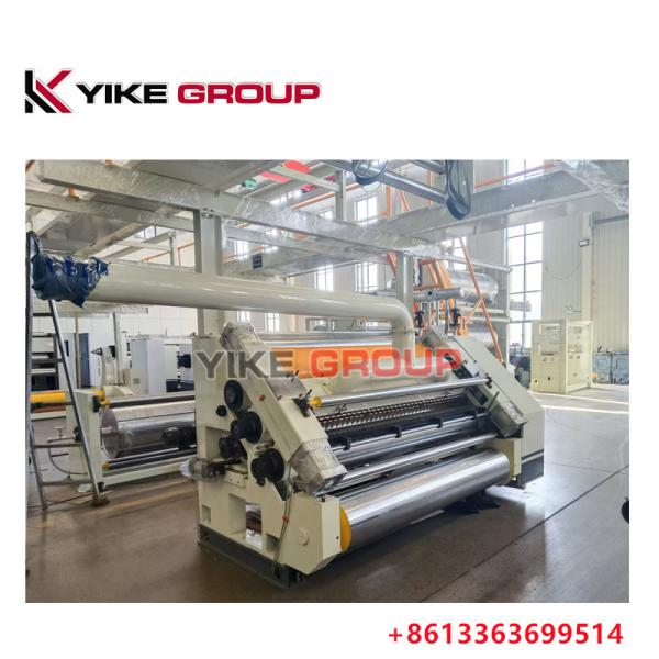 YIKE GROUP Corrugated Roller Diameter 280mm Single Facer Machine For For Corrugated Cardboard Production Line