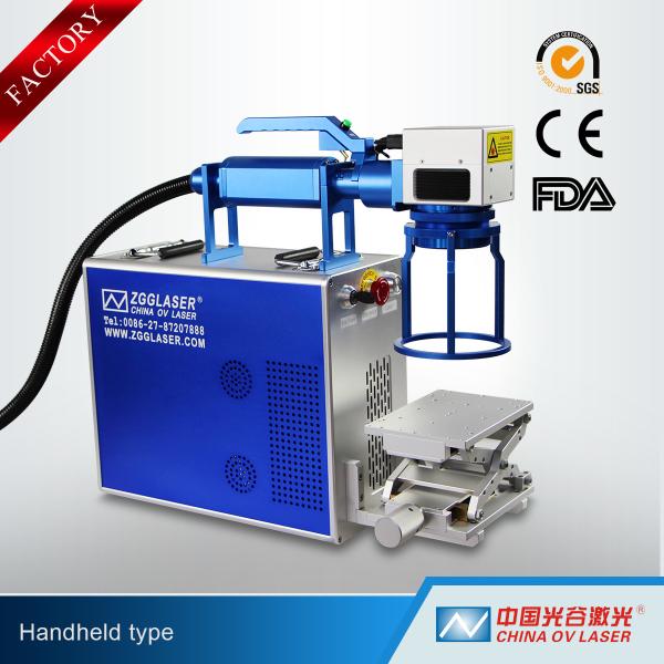 20W 30W 50W Handheld Type Fiber Laser Marking Machine for Jewelry