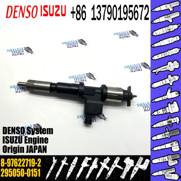 New Diesel fuel common rail injector 295050-0151 295050-0152 8-97622719-2 8-97622719-3 For ISUZU