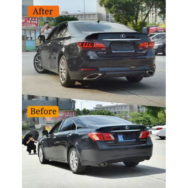 New Style PP Body Kit Rear Bumper for 2006 2008 Lexus ES 300 350 Front Bumper 2009 Lexus ES 350 Upgrade 2018 Style
