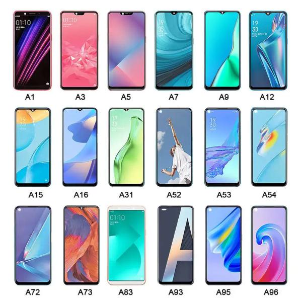 Mobile Phone Original Screen Replacement For OPPO A3 A3s A5 A5s A7 A9 A15 A16 A31 A53 A54 A73 A74 A77 A93 A95 A96 Lcd