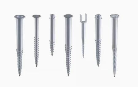 High-quality factory price U Shape Galvanized Steel Ground Screw Pile