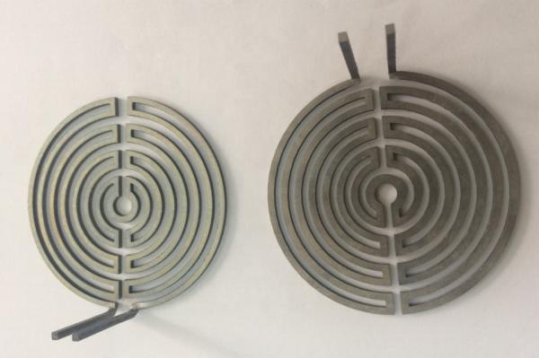 Ground Finsh MOVCD Tungsten Heater Element Vacuum Furnace Spare Parts
