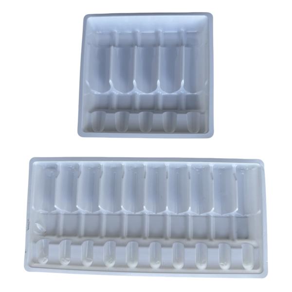 Vente en gros de plateaux d'ampoules de médicaments pour injection d'eau 1 ml, 2 ml, 5 ml, 10 m
