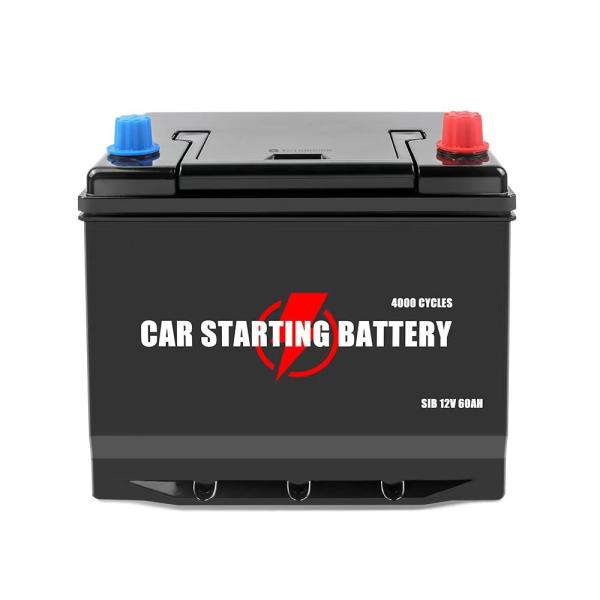 Batería de arranque de sodio de alta descarga 12V 57.2Ah 800 CCA para camión