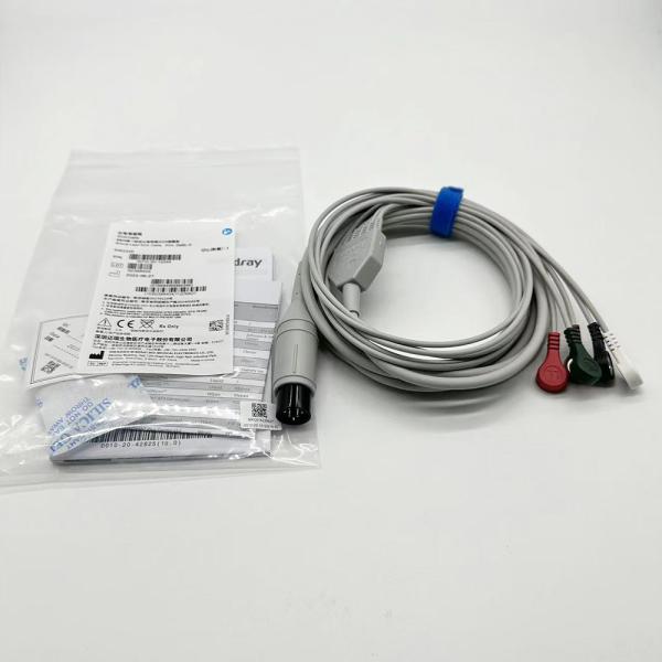 Оригинальный Mindray одночленный ЭКГ-пациентский кабель 6pin 5 lead EA6151B TPU