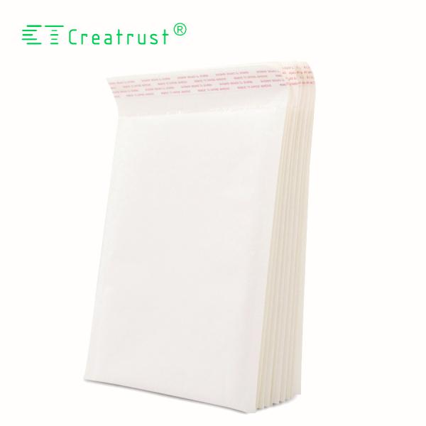 SZCX Customized Printed Black Kraft Bubble Envelope Padded Shipping Mailers