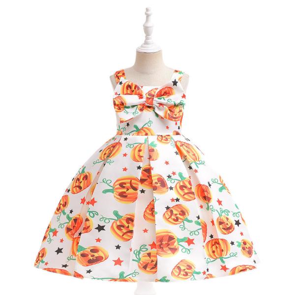 Princesa Dress das crianças do vestido de Dia das Bruxas das crianças da roupa do vestido das crianças