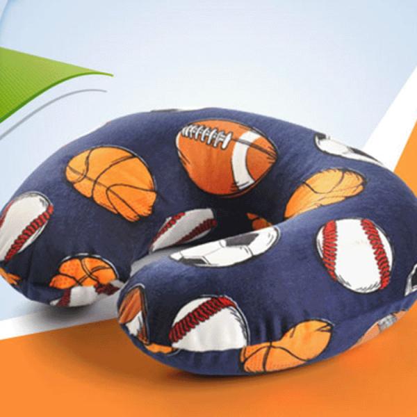 Inflatable Breathable Cushion And Pillow U-Shaped Travel Neck Pillow