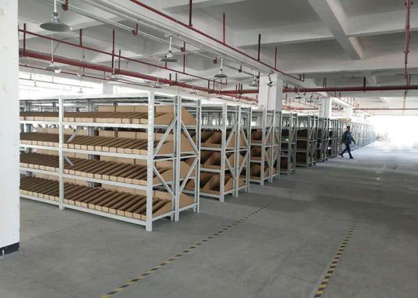 Repositorios de paletes de aço laminado a frio para uso leve, com altura ajustável