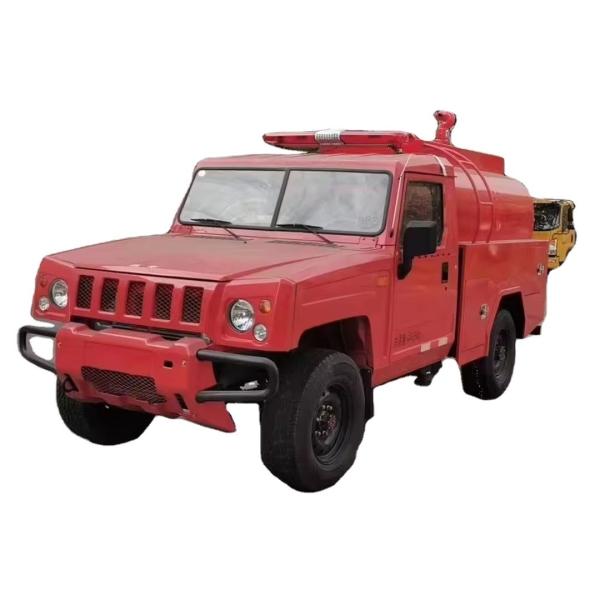 Camion d'eau de secours de rue petit format, camion d'eau d'incendie de forêt, vente directe du fabricant
