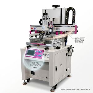 4060 High-Precision Flatbed Ink Screen Printing Machine