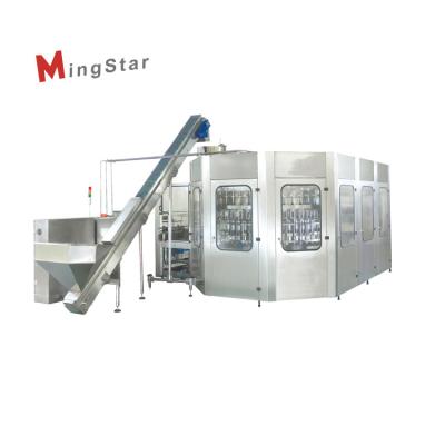 Full Automatic Bottled Sunflower Edible Oil Filling Machine , Edible Oil Filling Line